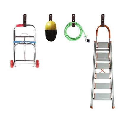 Bunk Bed Ladder Hooks Brackets (Coffee)