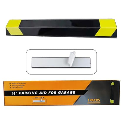 Heavy Duty Parking Aid for Garage (1 Pack 16"L x 1.25H)