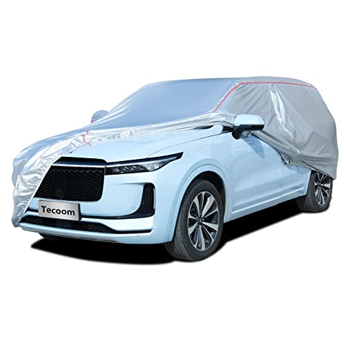 Light Shell Waterproof UV (Silver-Green / YXXL: for SUV (Length 206"-215"))