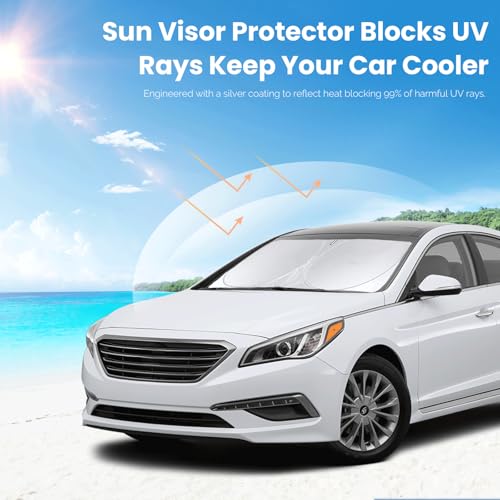 Windshield Sunshade for 2014 (Fit Sonata 2014-2019)