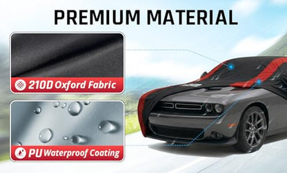 Challenger Car Cover Custom Fit for Dodge Challenger 2008 (Challenger 2008-2026)