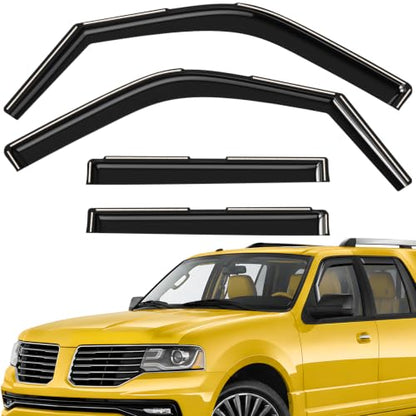 Extra Durable Window Deflectors in (For Lincoln Navigator 07-17)
