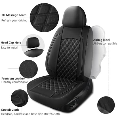Front Car Seat Cover (N3 Black / Front Seat)