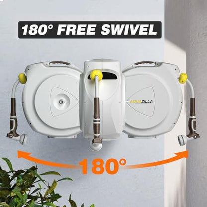 Retractable Garden Hose Reel (1/2" 120FT)