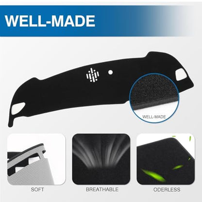 Black Dash Cover for Kia Sportage 2023 (Sportage 23-25(Black))