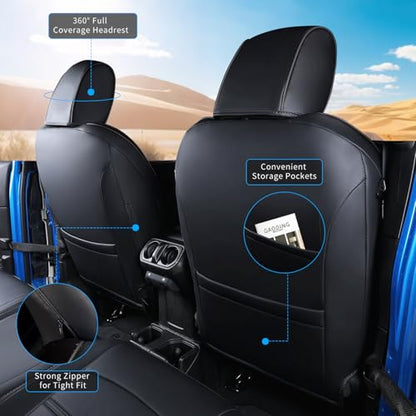 Custom Seat Covers for 2020 (Pure Black)