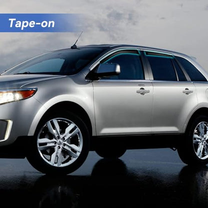 Window Visors Rain Guards for 2007 (2007-2014 Ford Edge)