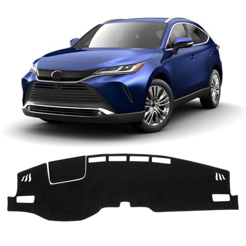 Black Dash Cover for Toyota Venza 2021 2022 2023 2024 (Venza 21-24(black))