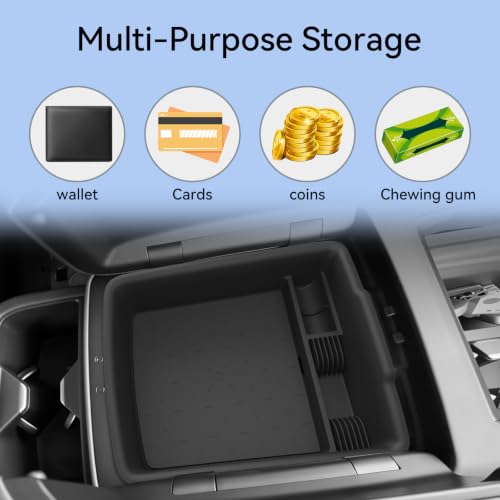 2PCS Center Console Organizer for Kia Telluride Base Trims 2027 (2PCS Center Console Organizer)
