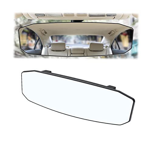 12 Inch Panoramic Car Rearview Mirror (Irregular White)