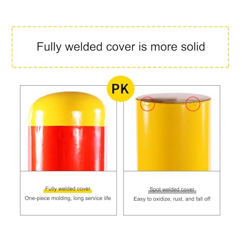 Safety Bollard Post (Yellow (2pcs))
