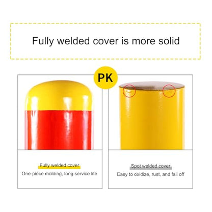 Safety Bollard Post (Yellow (1pcs))