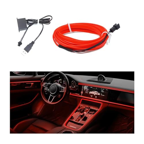 EL Wire Interior Car LED Strip Lights