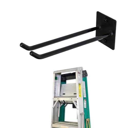 Heavy Duty Ladder Hooks for Garage Wall (X-Large)