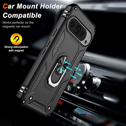 for Google Pixel 9 Case (Black / Google Pixel 9/Pixel 9 Pro)