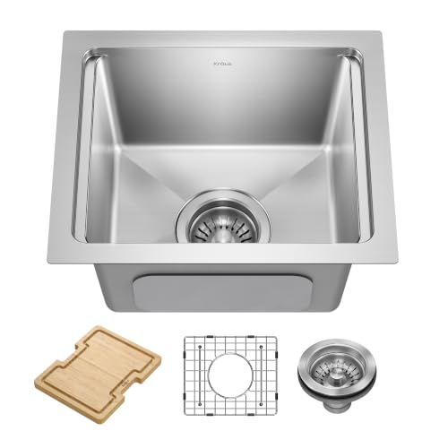 Fairlane 15 in Undermount Workstation Single Bowl 18 (15 Inch / Single Bowl Workstation — Undermount)