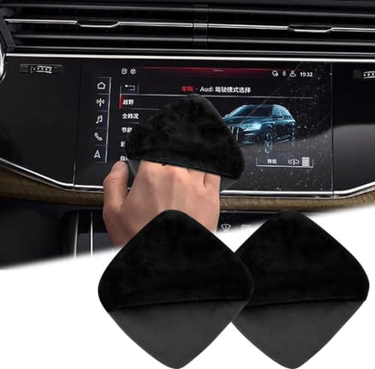 2PCS Car Screen Cleaner (Black& Grey)