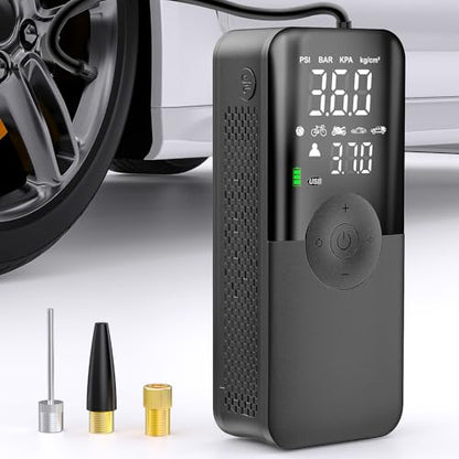 Rechargeable Cordless Tire Inflator 150PSI Auto Shutoff (Cordless Tire Inflator 150psi)
