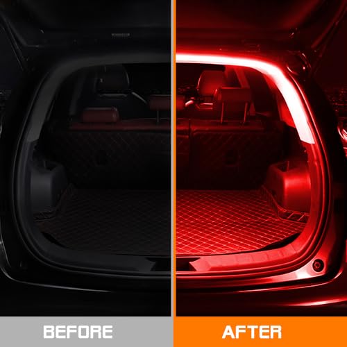 Car LED Strip Light For Trunk (Red / Standard-79 In.)