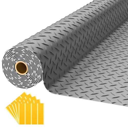 8x20 FT Garage Floor Mat (8x20 FT / Gray)