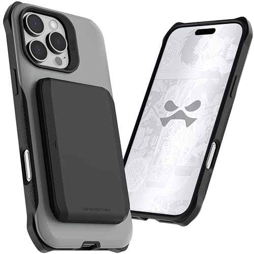 Exec iPhone 16 Pro Max Wallet Case (iPhone 16 Pro Max / Gray)