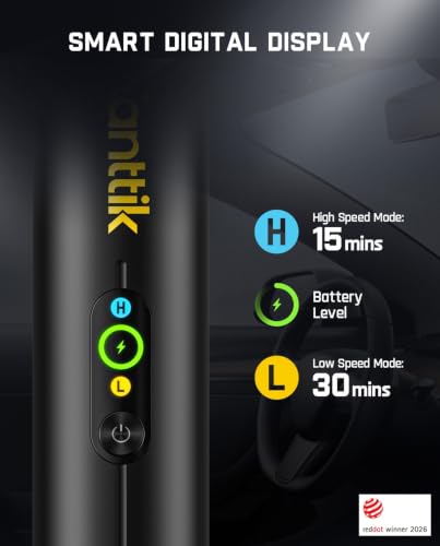 Slim V10 APEX Cordless Car Vacuum (Black)