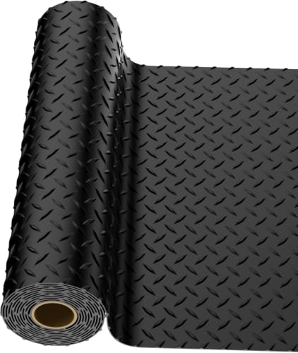 4x15 FT Garage Floor Mat (4x15 FT / Black)