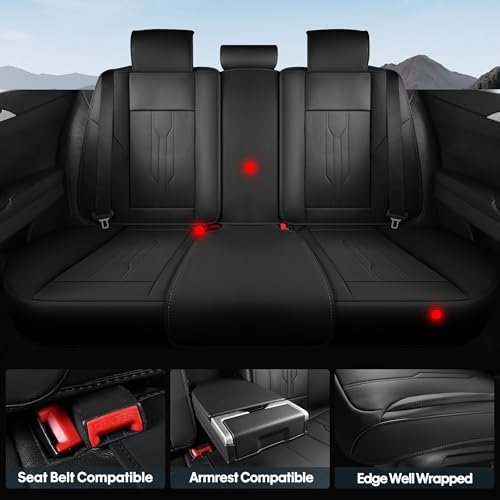 Car Seat Covers Full Set (FULL SET / BLACK)