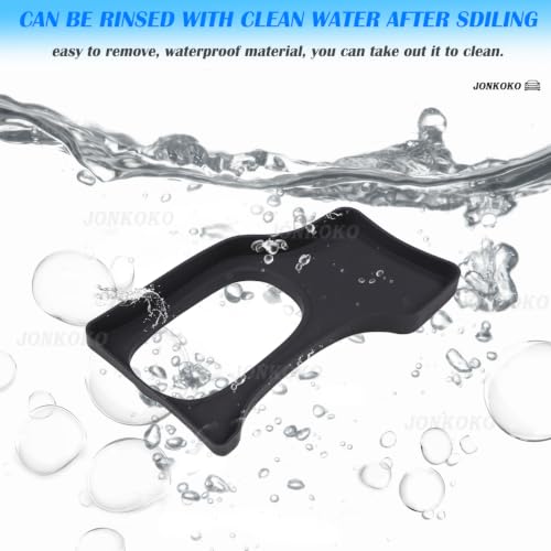 Center Console Cup Holder Expansion Tray Compatible with Chevrolet Corvette C6 2005 (Black)