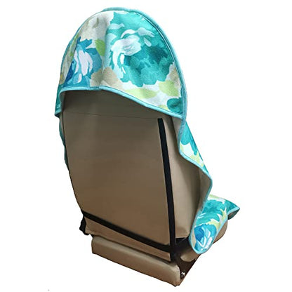 Car Seat Cover Protector Front Seats (2Pcs Front Seat Towel / Chrysanthemum)
