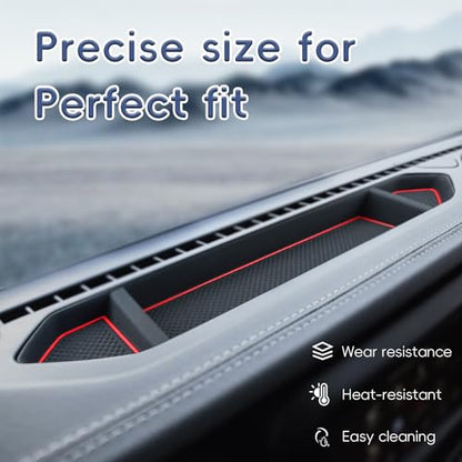 Silicon Organizer Tray Mat Compatible with 2018 (Red / 1 piece/set)