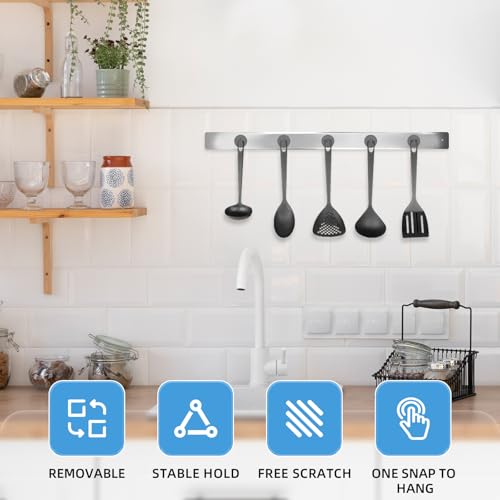 Magnetic Hooks Steel Tube Design for Cruise (Gray / 100lb Magnetic Hooks)