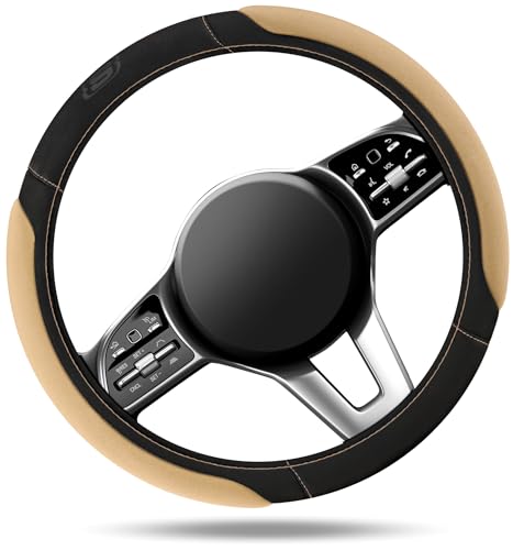 Steering Wheel Cover (Beige)