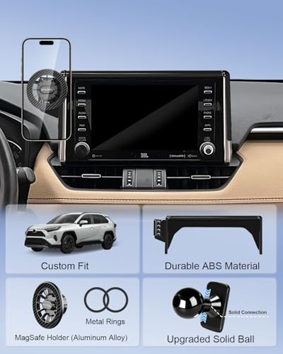 Magnetic Phone Holder for Toyota RAV4 2019 (Magnetic / 2019-2025 Toyota RAV4 | 7/8-Inch)