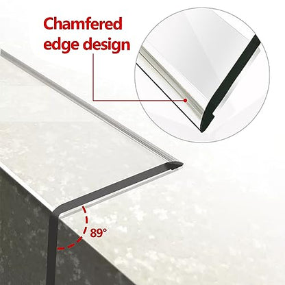 Self Adhesive Clear Wall Corner Protector (Clear / 31 1/2" X 1 3/16")