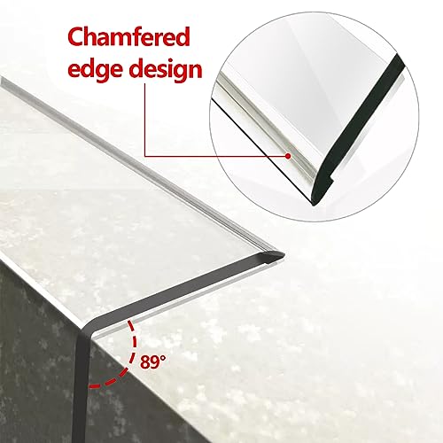 Self Adhesive Clear Wall Corner Protector (Clear / 16" X 1 3/16")