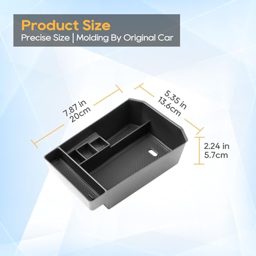 For 2026 iX Center Console Organizer (iX Middle Armrest Tray)