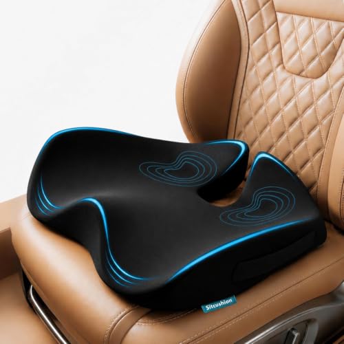 Car Seat Cushion for Driving (Black)