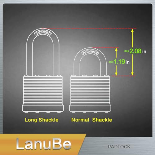 Laminated Keyed Alike Padlock 12 Pack 1.6 (12 pack Blue)