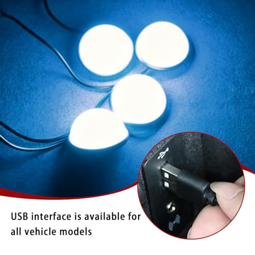 Car Interior LED Lights (Ice Blue)