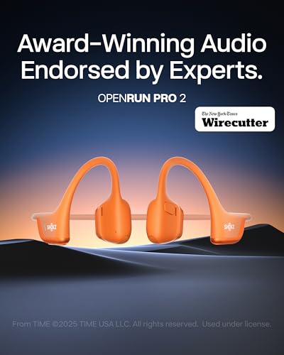 OpenRun Pro 2 Mini Bone Conduction Bluetooth Sport Headphones (Orange / Mini)