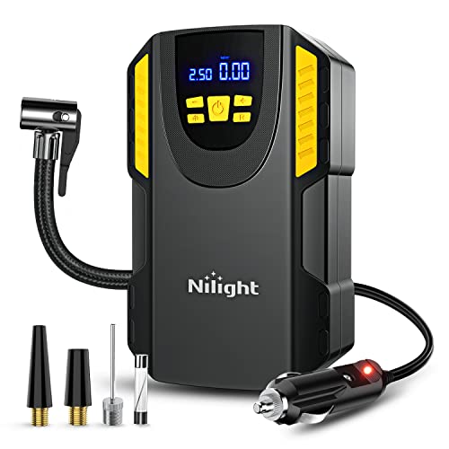 Digital Tire Inflator Portable Air Compressor w (Air Compressor Pump)