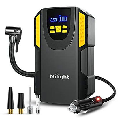 Digital Tire Inflator Portable Air Compressor w (Air Compressor Pump)