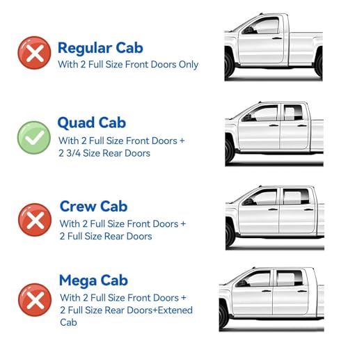Window Visors Rain Guards for 2009 (2009-2018 ram 1500 quad cab)