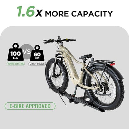 100LBS. Capacity Aluminum 1 (100LBS 1-EBIKE RACK)