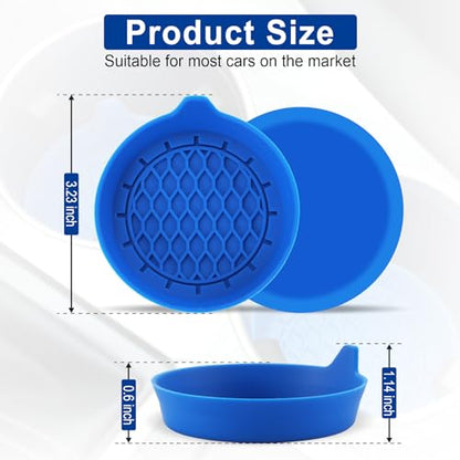 Car Cup Holder Coaster (Blue)