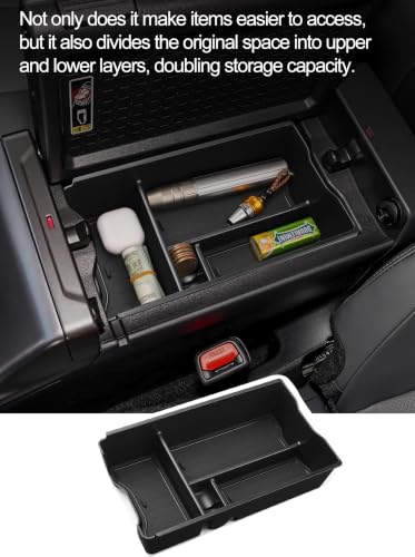 for Toyota RAV4 2026 Center Console Organizer Set (2026 RAV4-4pcs)