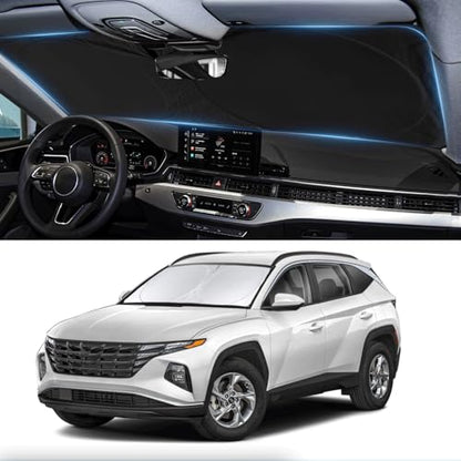 Windshield Sunshade for Hyundai Tucson 2022 (for Hyundai Tucson 2022-2026)