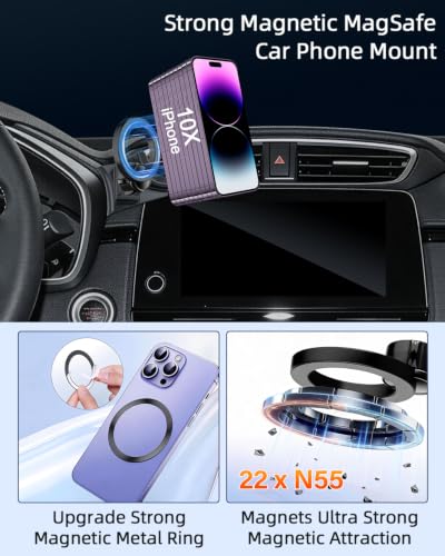 Car Phone Mount for Honda CRV CR (Honda CR-V 5th Gen 2017-2022 (Air Vent) / Magsafe)