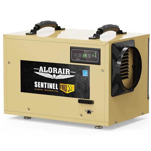 120 Pints Energy Star Crawlspace Dehumidifier (Gold)